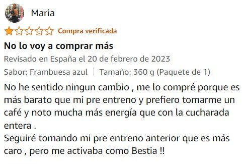 Ver peor valoración de Demon de la marca Demon Labz en Amazon