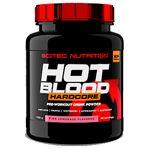 Hot Blood Hardcore de la marca Scitec Nutrition