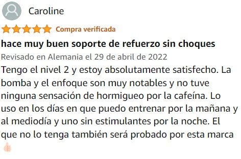 Ver mejor y más útil valoración de PERFORMANCE LVL 2 de la marca brandl en Amazon