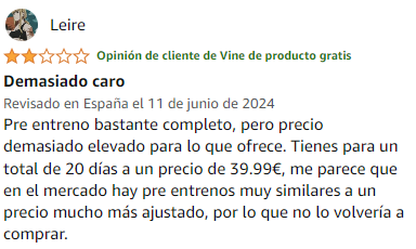 Ver peor valoración de Platinum Pump de la marca Optimum Nutrition en Amazon